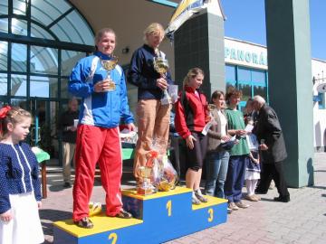 Beh oslobodenia Bojnice - Kanianka 2005 - ocenené v kategórii ženy do 40 rokov - položka bude otvorená v novom okne Beh oslobodenia Bojnice - Kanianka 2005 - ocenené v kategórii ženy do 40 rokov - položka bude otvorená v novom okne